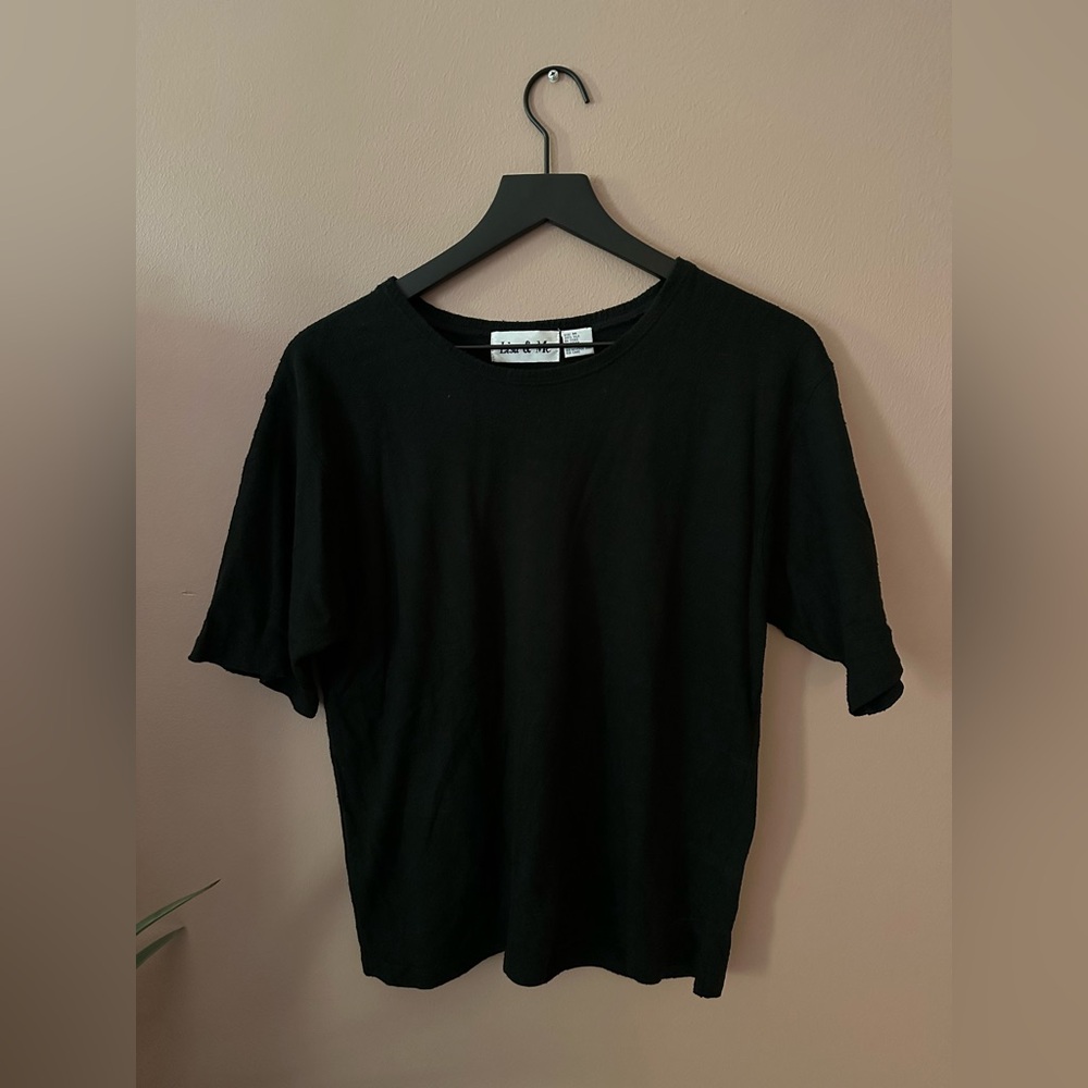 Vintage Lisa & Me Silk Noil Tee
